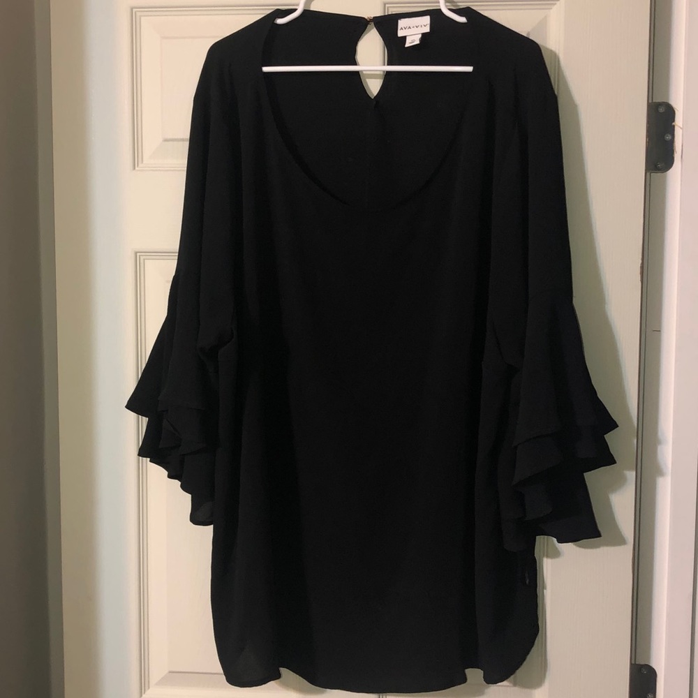 Ava & Viv Blouse Size 4X NWOT